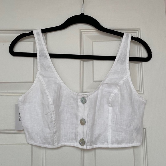 ☁️ SOLD ☁️ Aritzia Wilfred Sisley Tank Top - Picture 2 of 4